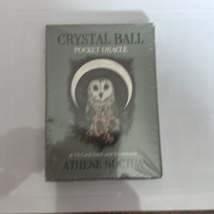 (3 for $20)Crystal Ball Pocket Oracle By Athene Noctua NIB